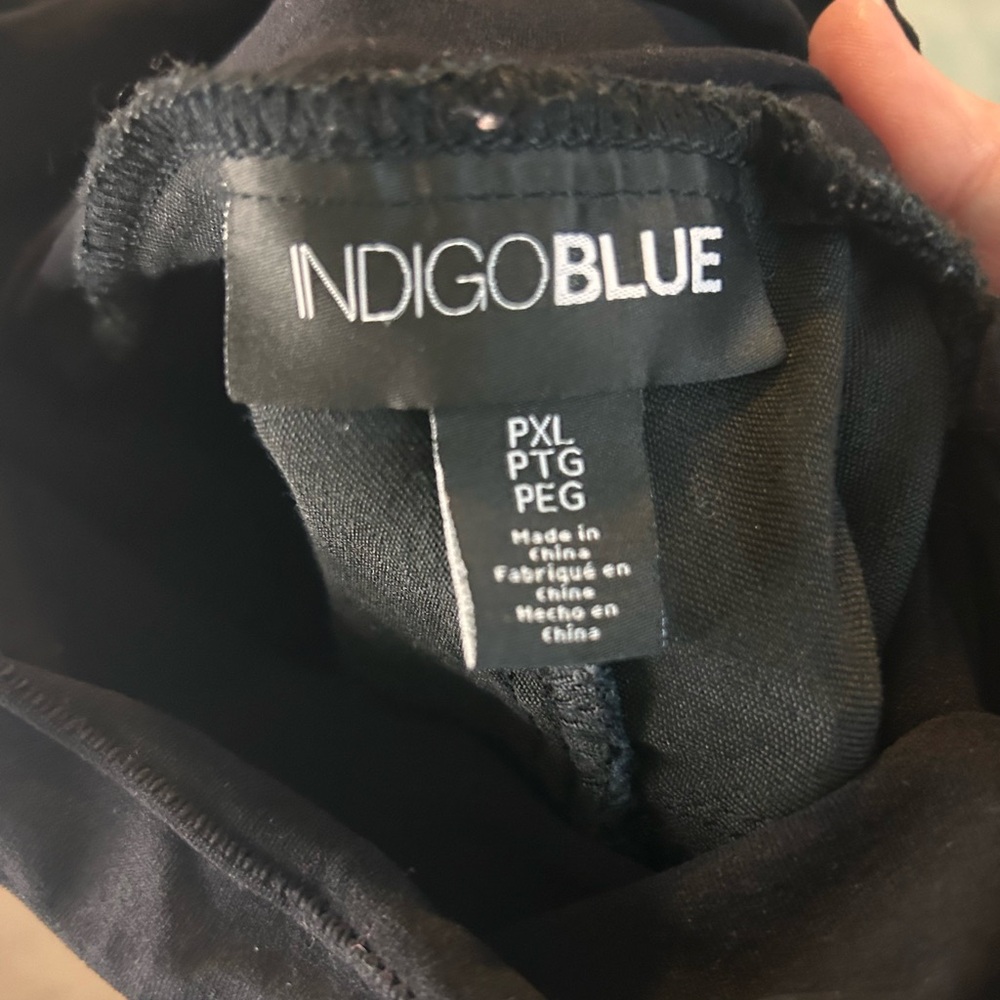 Indigo Blue Maternity Jeans - Black